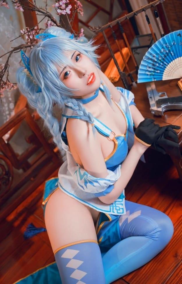 虎森森 – 少女前线 翠雀媚 [40P-146M]-2