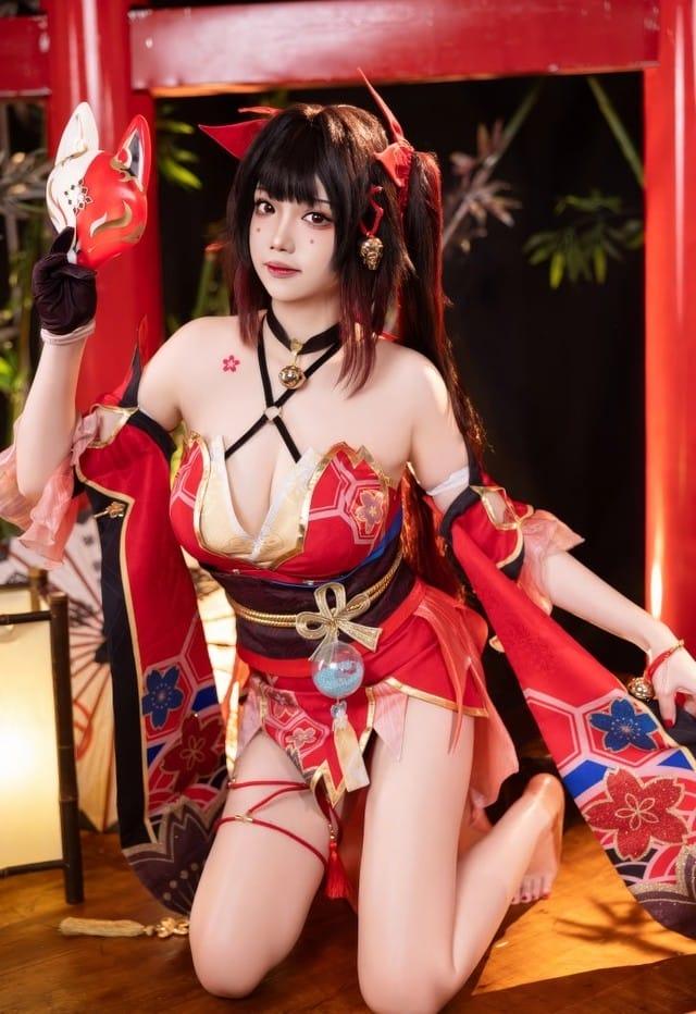 雪晴Astra –  NO.048 崩坏星穹铁道 花火[78P3V-579M]-1