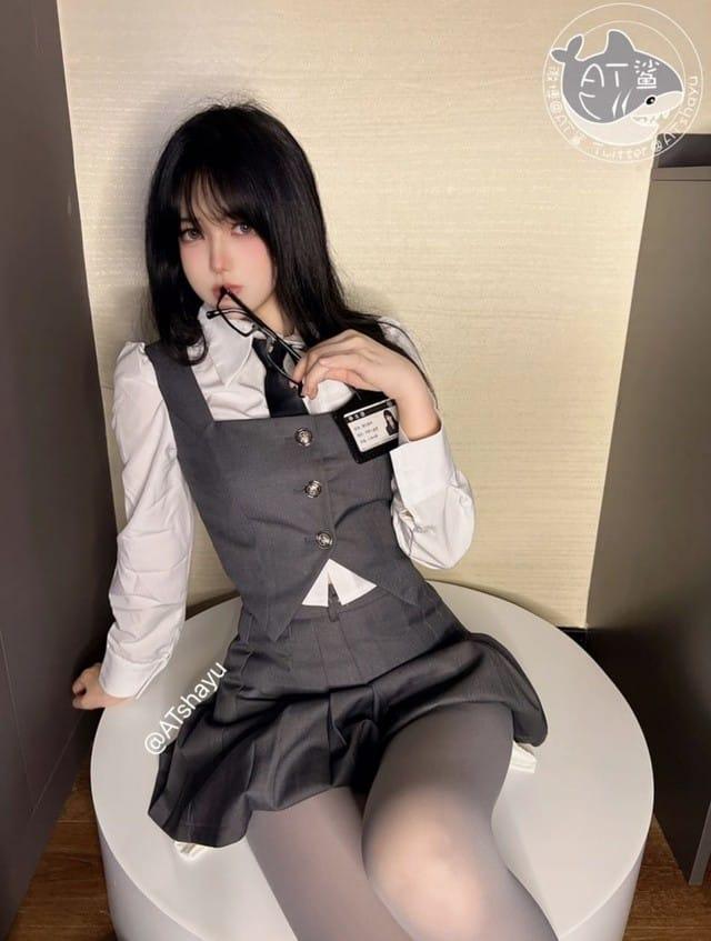 AT鲨 – NO.30 灰色裤袜 50P[50P-116MB]-1