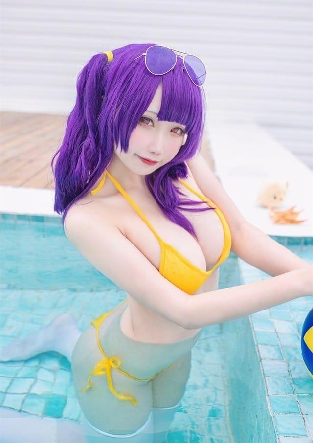 贞子蜜桃 – NO.18 碧蓝航线 波拉泳装 [23P-80MB]-1