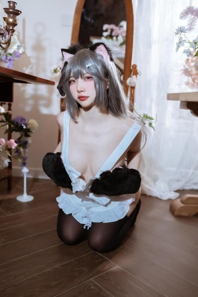 二佐Nisa – NO.195 碧蓝水星纪念围裙[41P-702MB]-1