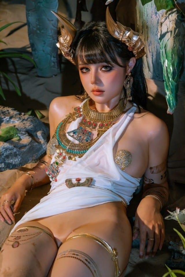 七月喵子 – NO.47 伊庇斯·拉 [18P-299MB]-1