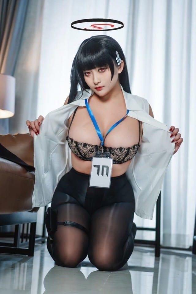 洛璃LoLiSAMA – NO.64 蔚蓝档案 莉音 [72P1V-1.06GB]-2