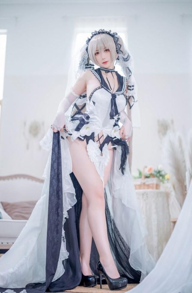 樱落酱w – NO.032 碧蓝航线 可畏 礼服[20P-208MB]-1