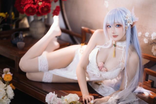 瓜希酱 – NO.91 阿尔比恩旗袍[20P-28MB]-1