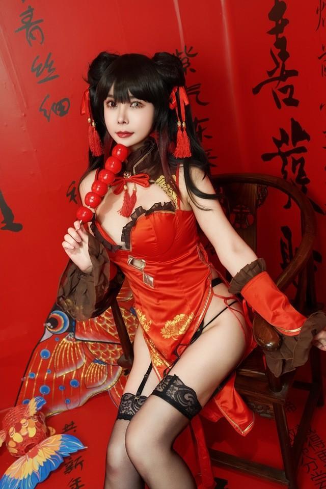 亚马逊鲶鱼 – NO.15 时崎狂三 旗袍[25P-379MB]-1