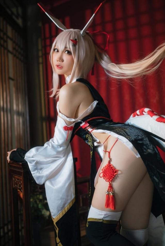 焖焖碳 – NO.044 碧蓝航线-绫波旗袍·新岁之鬼神[25P-417MB]-1