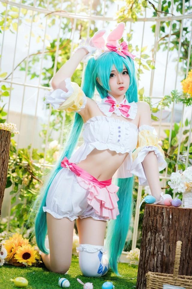 焖焖碳 – NO.047 初音未来复活节兔子[22P-162MB]-1