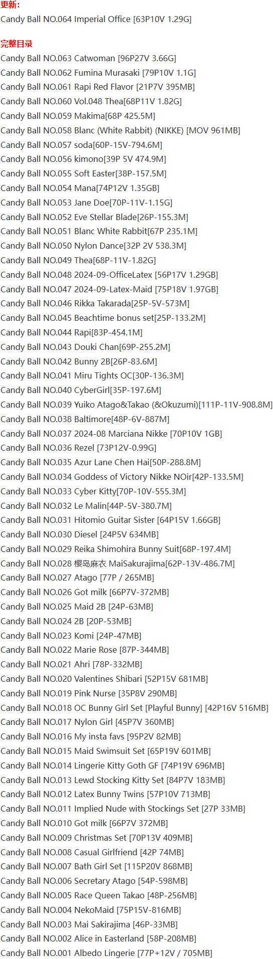 Candy Ball – 写真图包合集【持续更新中】-7