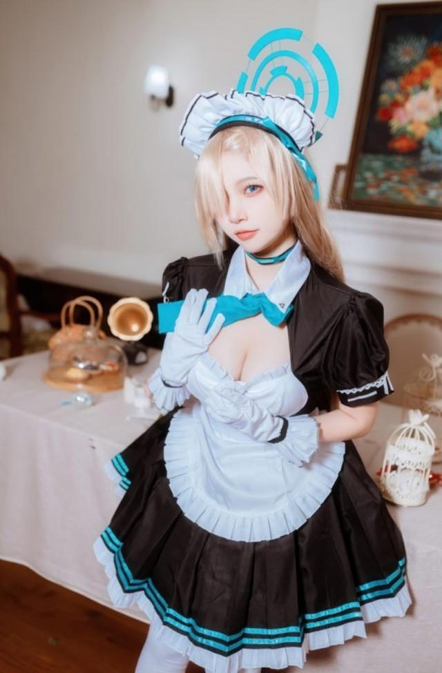 二佐Nisa – NO.212 蔚蓝档案-明日奈女仆[30P-260MB]-1