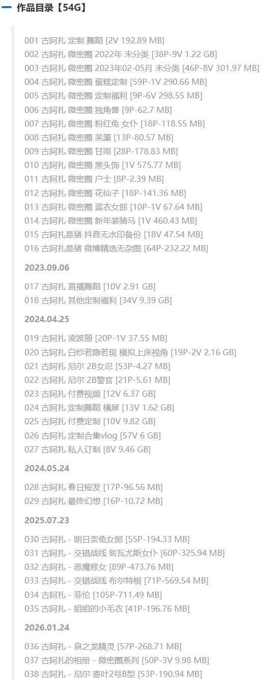 古阿扎 – 微密圈写真&视频合集【持续更新中】-2