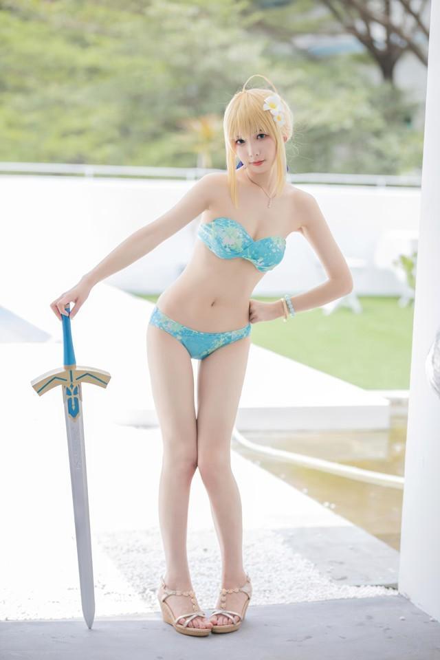 封疆疆v – NO.82 FGO Saber 泳装[49P-402MB]-2